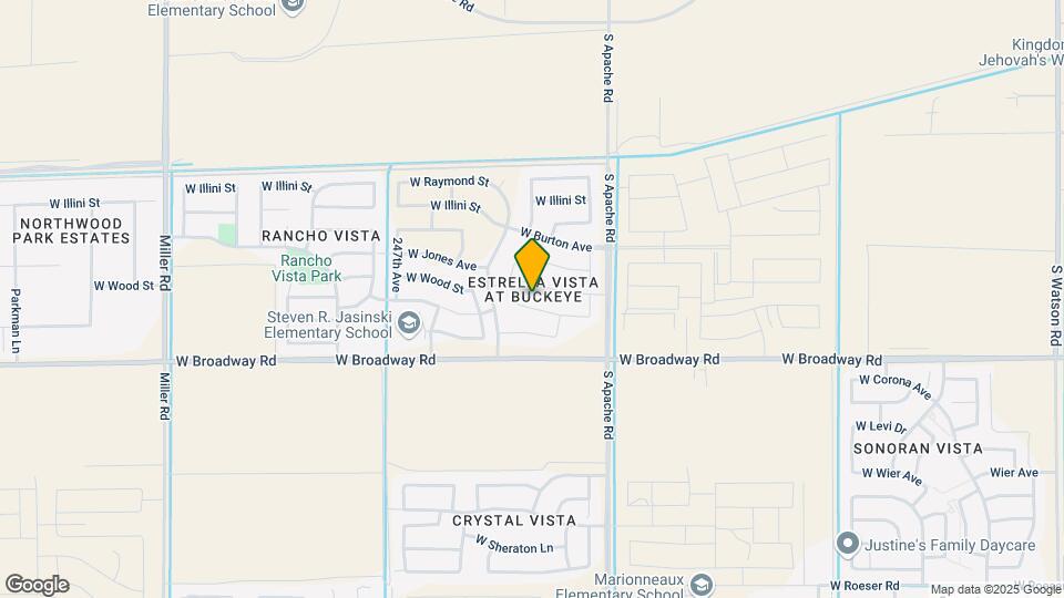 24448 W Hacienda Ave Map and Location Details