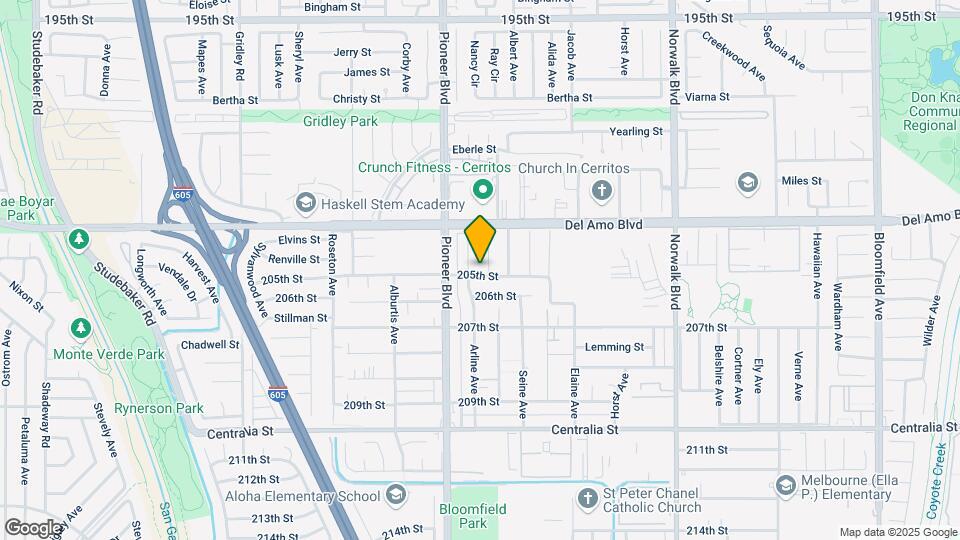 11839 205th St Mapa y Detalles de la Ubicación