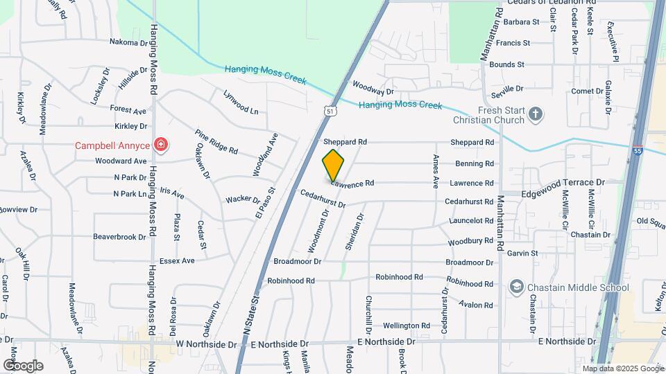 251 Lawrence Rd Map and Location Details