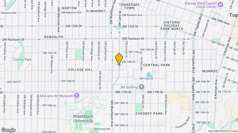 1419 SW Lane St Map and Location Details