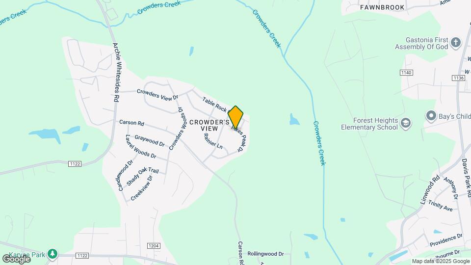 3301 Pikes Peak Dr Map and Location Details