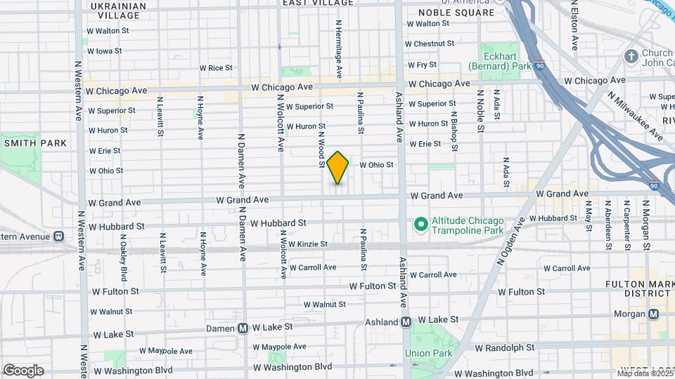 511 N Hartland Ct Map and Location Details