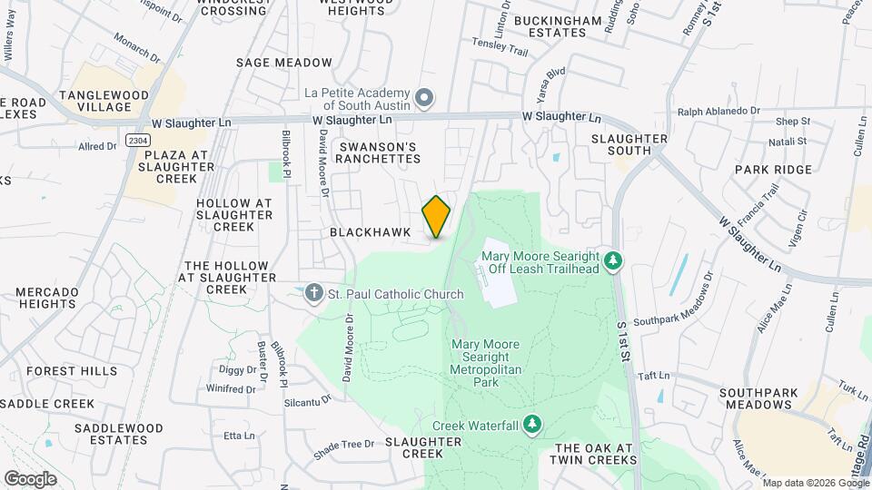 800 Totis Rd Map and Location Details