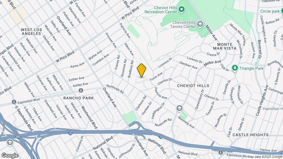 10551 Troon Ave Map and Location Details