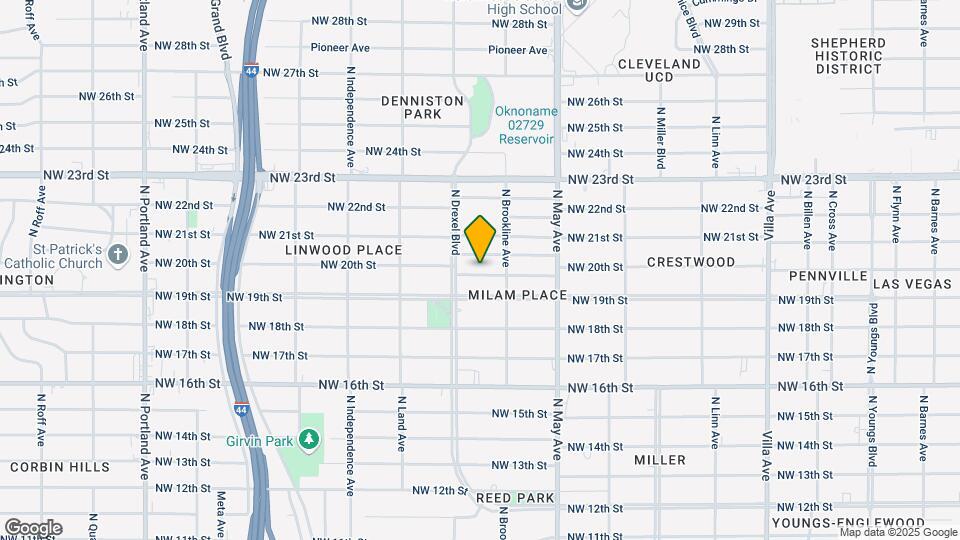 3021 NW 20th St Map and Location Details