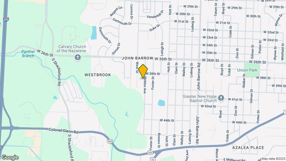 3820 Weldon Ave Map and Location Details