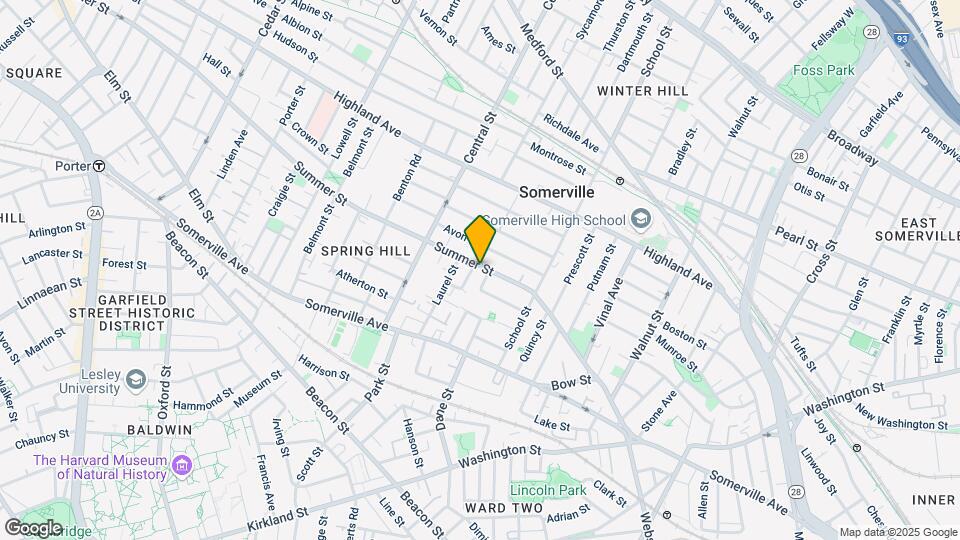 112 Summer St, Unit 1 Map and Location Details