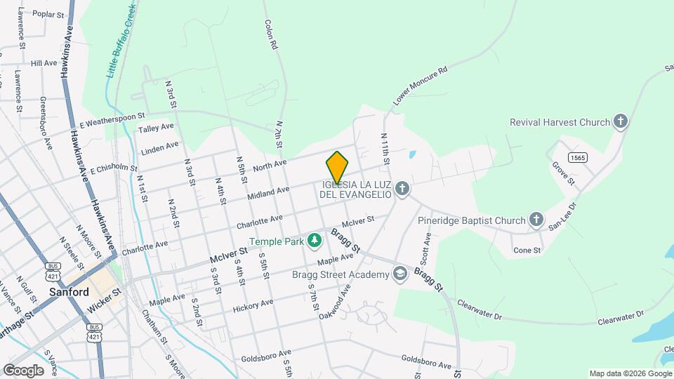 109 N 9th St, Unit 109 Mapa y Detalles de la Ubicación