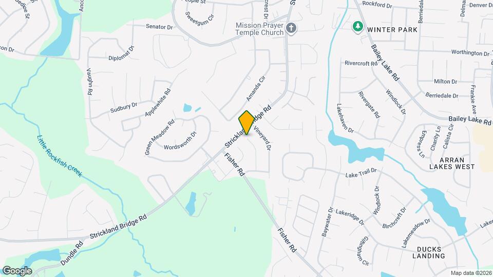 6765 Honeysuckle Dr Map and Location Details