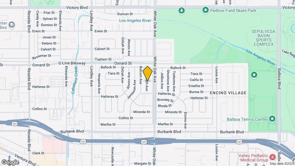 5912 Yarmouth Ave Map and Location Details