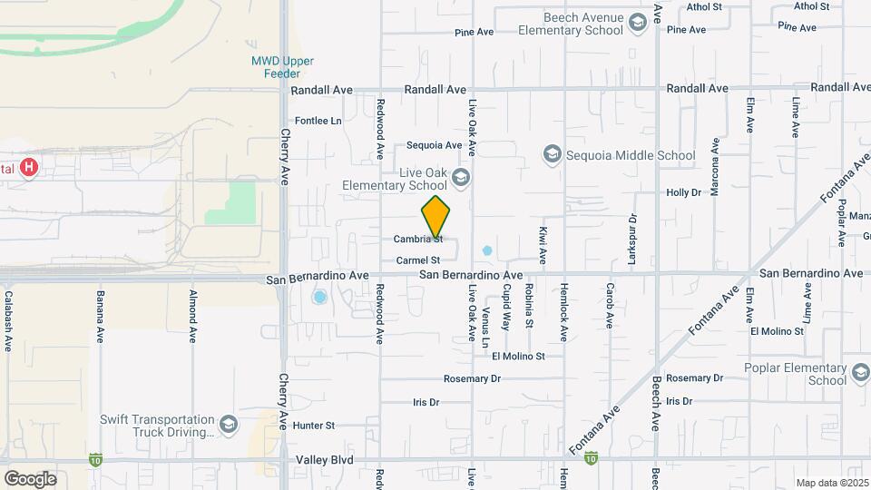14845 Cambria St Map and Location Details