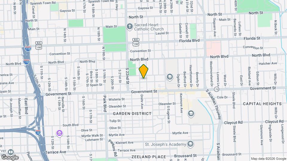 2325 Spain St Map and Location Details