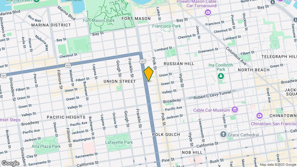 2430 Van Ness Ave Mapa y Detalles de la Ubicación