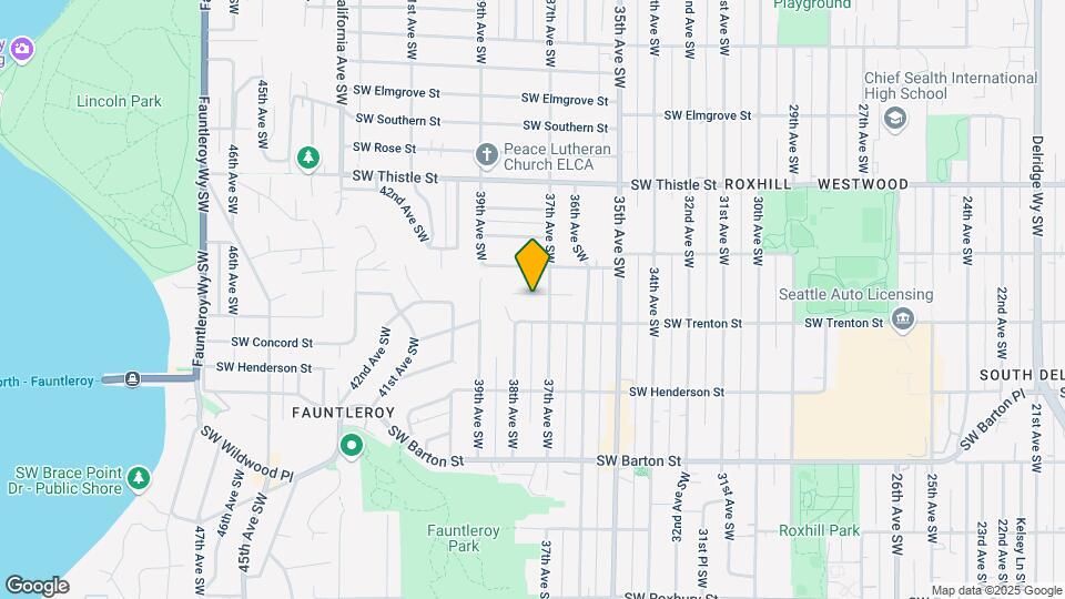 3715 SW Donovan St, Unit #2 Map and Location Details