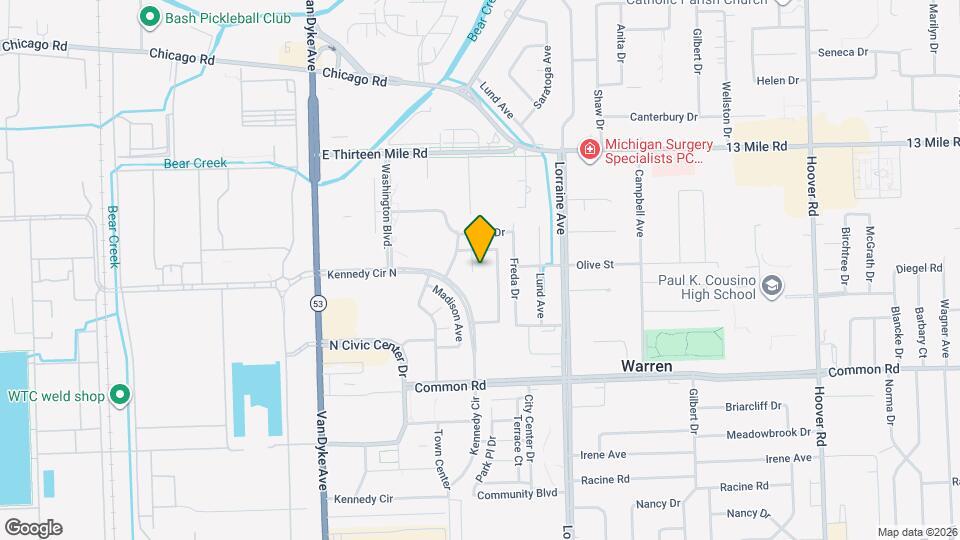 8657 Kennedy Cir N, Unit #7 Map and Location Details