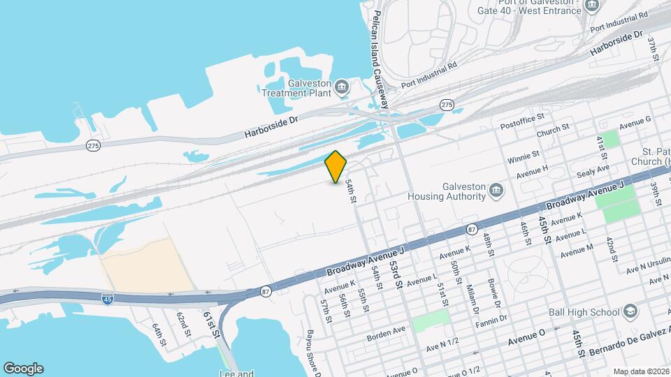 5706 Avenue T Map and Location Details