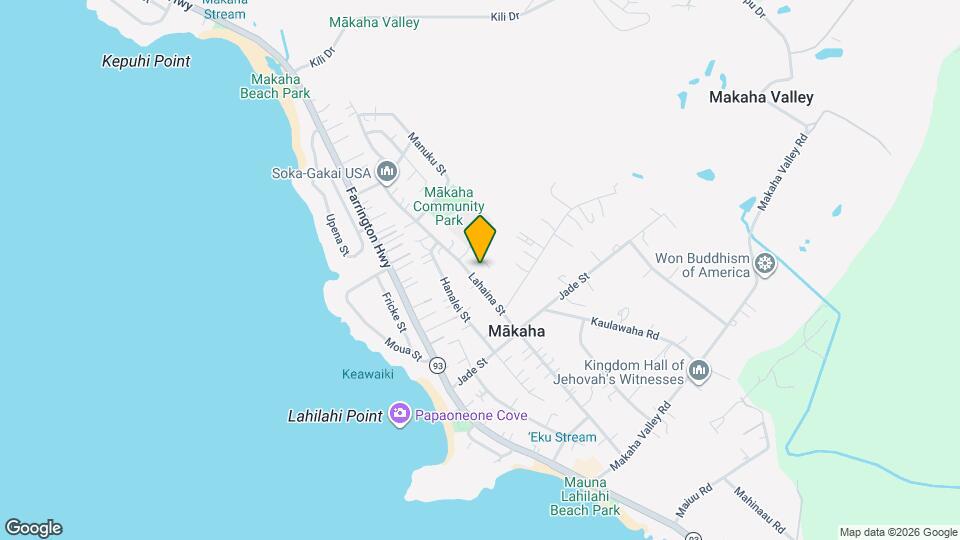 84-788-788 Lahaina St Map and Location Details