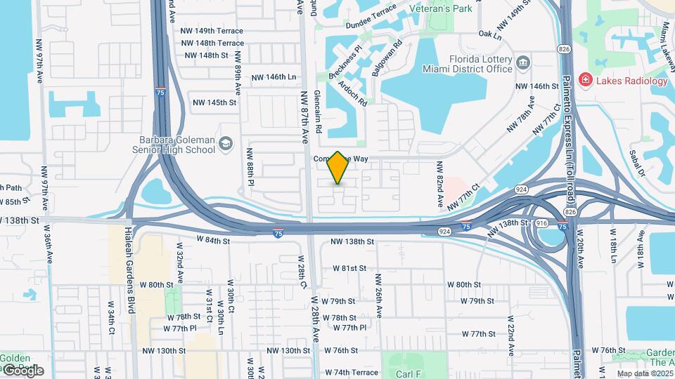 8510 NW 141st Ln Map and Location Details