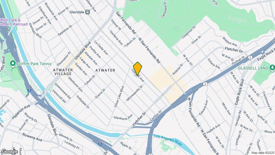 3238 Casitas Ave Mapa y Detalles de la Ubicación