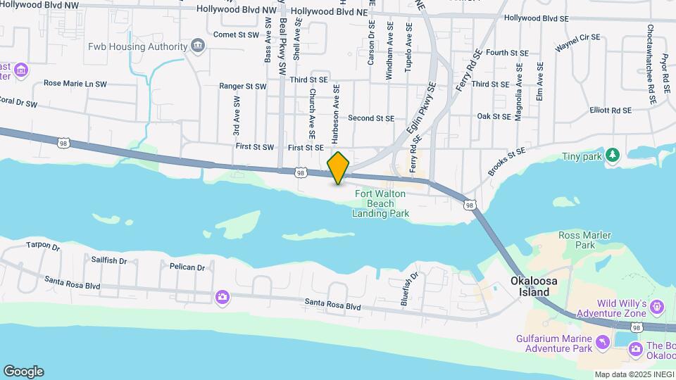 80 Miracle Strip Pkwy SE Mapa y Detalles de la Ubicación