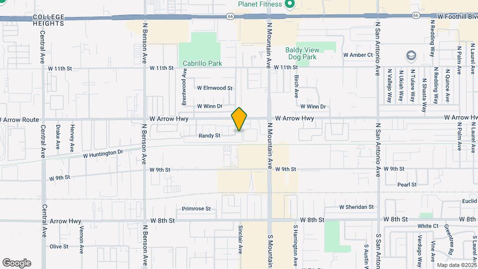 400 Silverwood Ave Map and Location Details