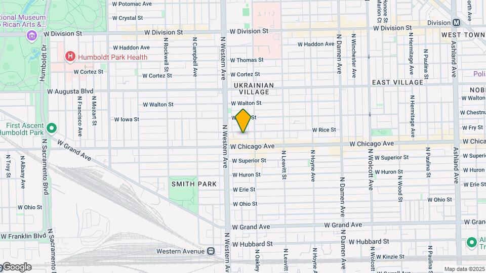 2325 W Rice St, Unit gard Map and Location Details
