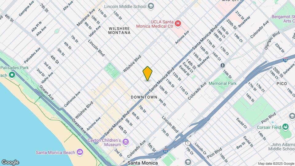 1333 9th St Map and Location Details