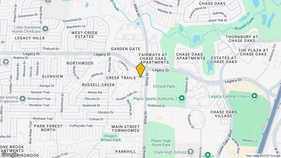6825 Bellehaven Dr Mapa y Detalles de la Ubicación