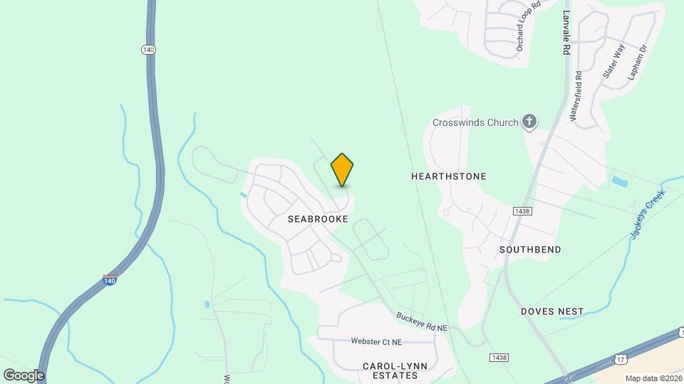 8183 E Highcroft Dr NE Map and Location Details