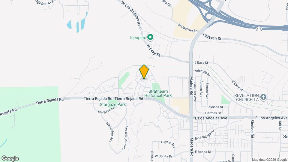 195 Tierra Rejada Rd Map and Location Details