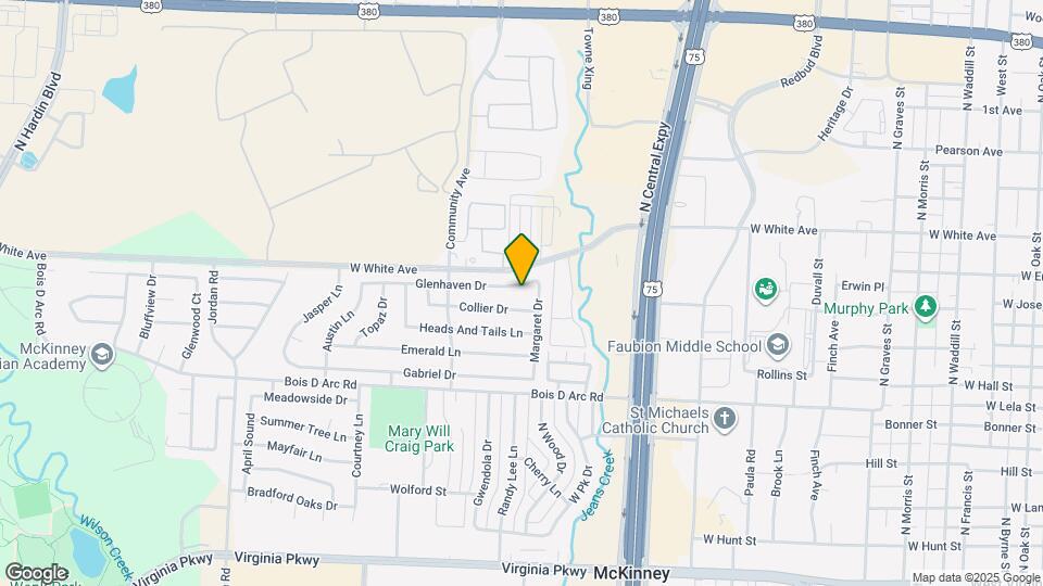 2305 Glenhaven Dr Map and Location Details