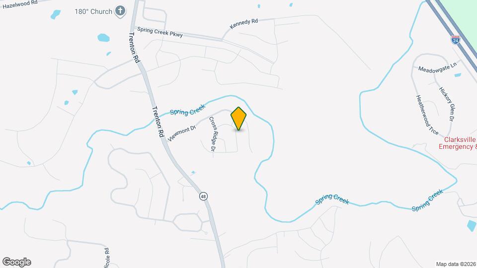 1213 Channelview Dr Map and Location Details