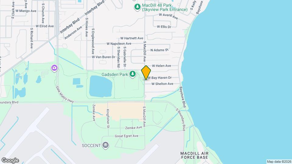 6908 S MacDill Ave Map and Location Details