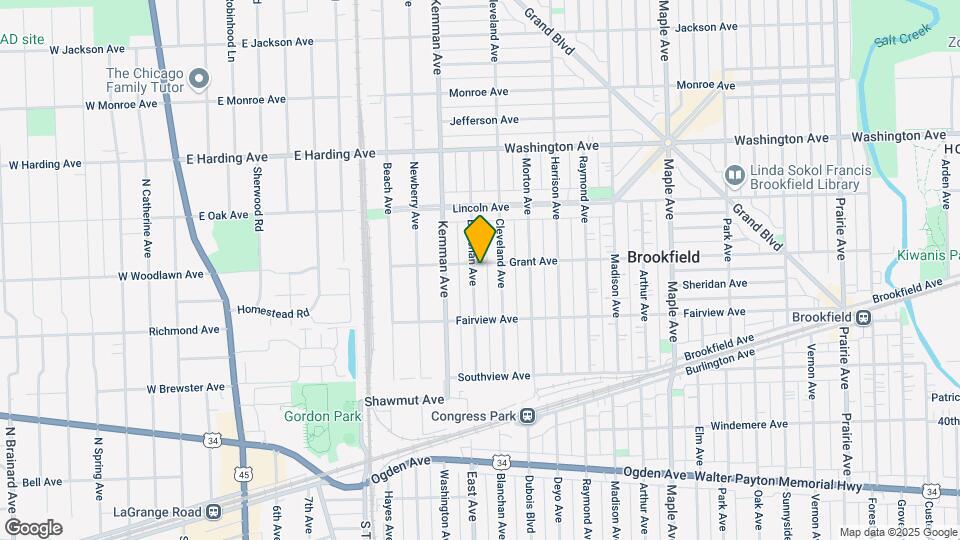 3703 Blanchan Ave Map and Location Details