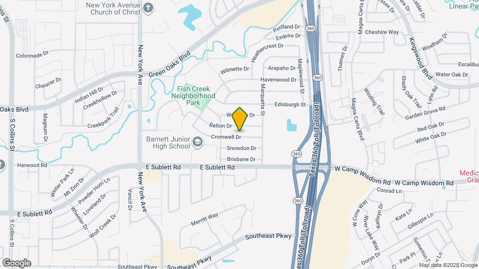 2317 Cromwell Dr Map and Location Details