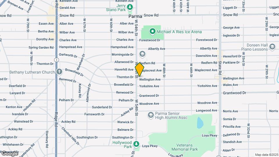 6075 W 54th St Map and Location Details