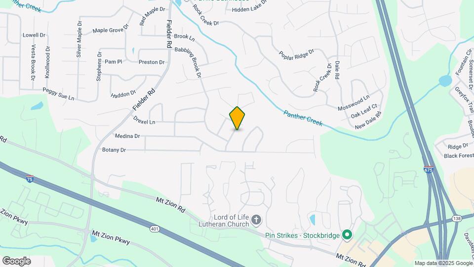 7134 Hazelwood Dr Map and Location Details