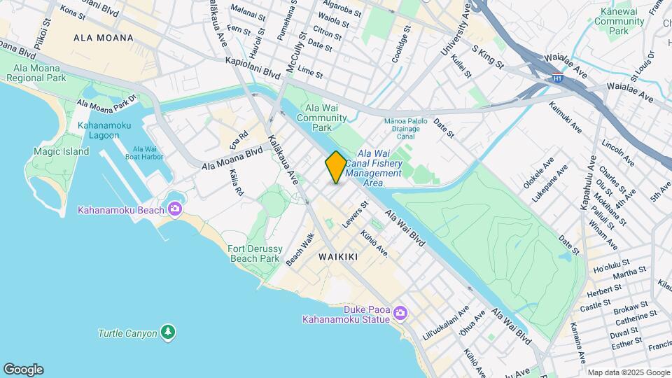 424 Launiu St Mapa y Detalles de la Ubicación
