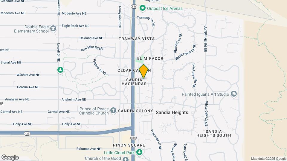 785 Tramway Pl NE Map and Location Details
