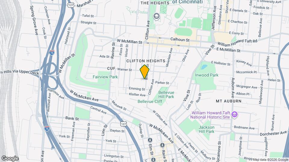 2227 Wheeler St Map and Location Details