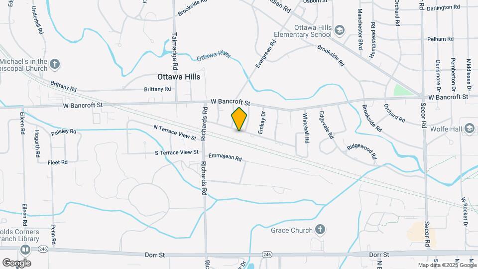 3945 Hillandale Rd Mapa y Detalles de la Ubicación