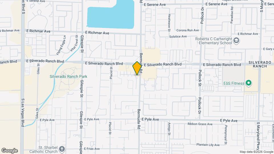 9804 Gold Pan Ct Map and Location Details