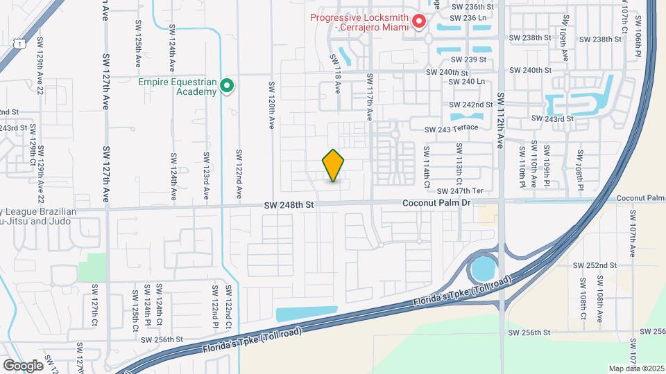 11823 SW 247th Ter Map and Location Details