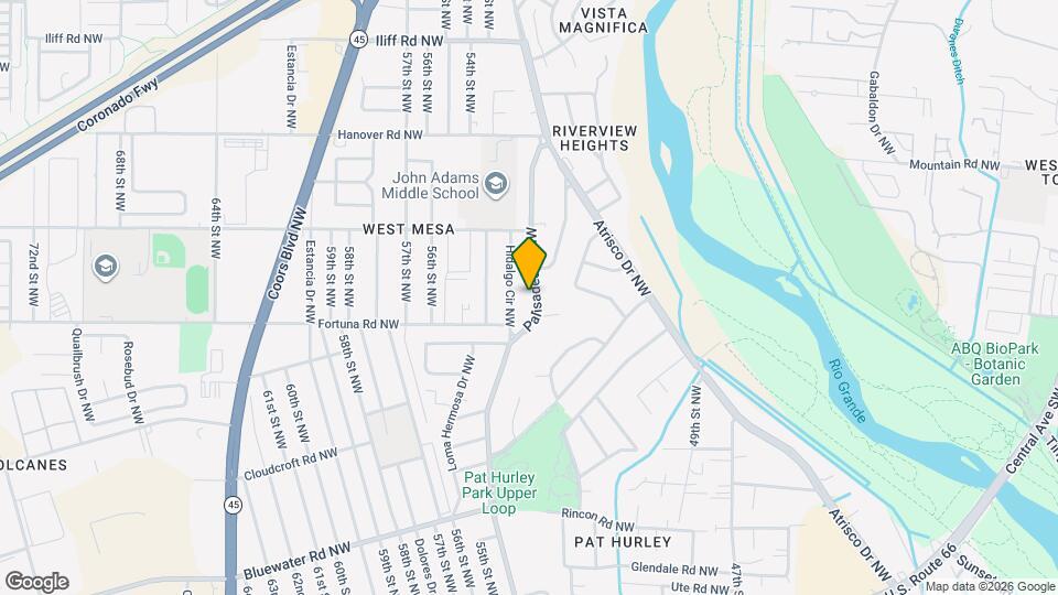813 Palisades Dr NW Map and Location Details