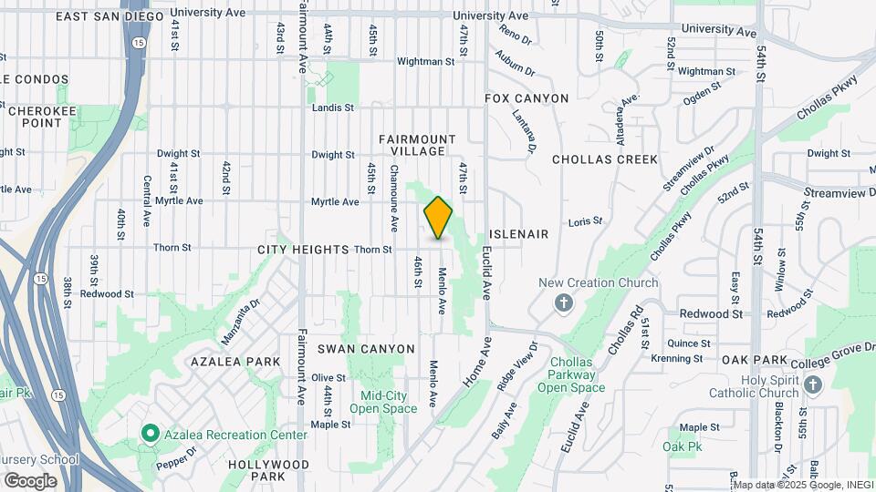 4634 E Thorn St Map and Location Details