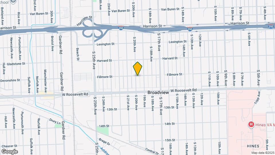 2103 S 20th Ave Mapa y Detalles de la Ubicación