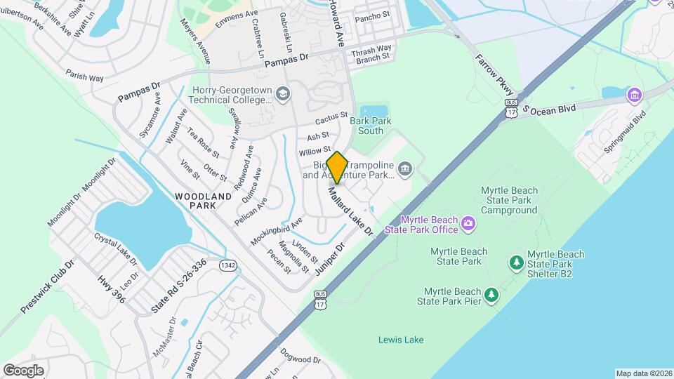 620 Mallard Lake Dr Mapa y Detalles de la Ubicación