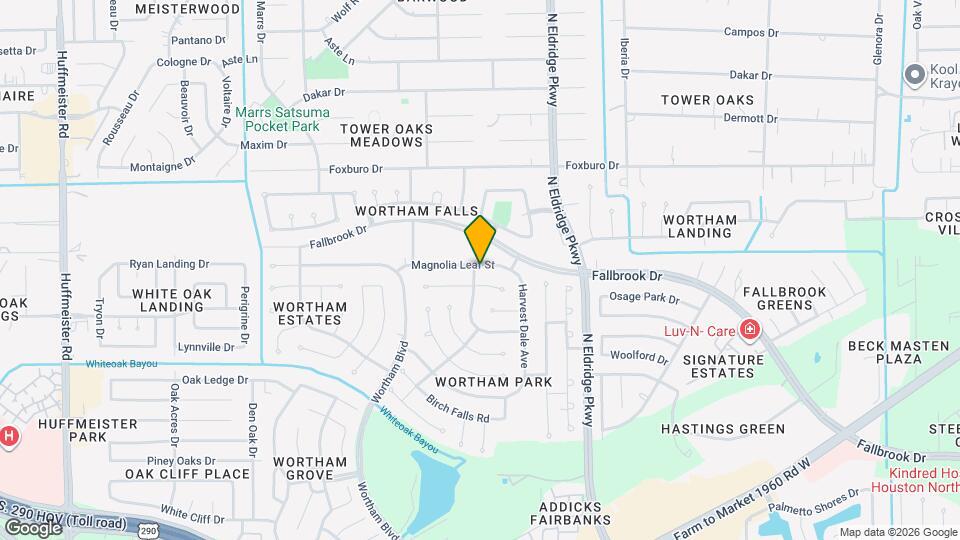 12727 Magnolia Leaf St Map and Location Details