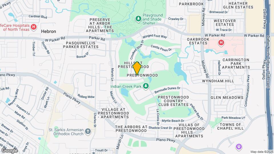 6713 Columbine Way Map and Location Details