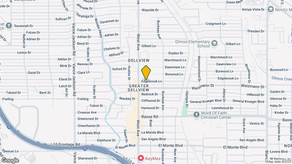 768 Edgebrook Ln Map and Location Details